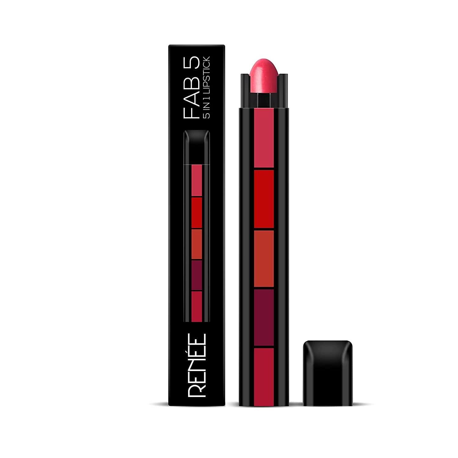 RENEE FAB 5 – 5 in 1 Matte Lipstick: One Stick, Five Stunning Shades! RENEE FAB 5 – 5 in 1 Matte Lipstick: One Stick, Five Stunning Shades!