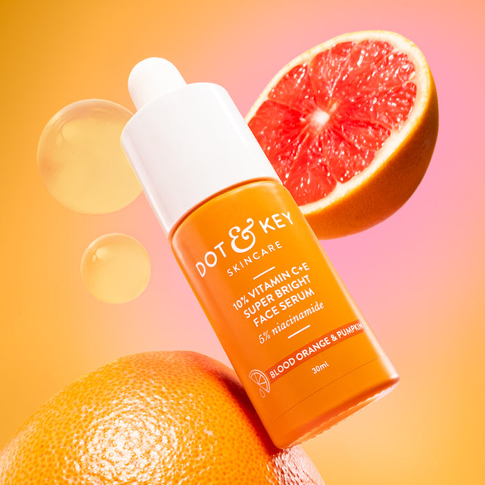 Dot & Key 10% Vitamin C + E Face Serum with 5% Niacinamide – Glow Brighter, Look Healthier! Dot & Key 10% Vitamin C + E Face Serum with 5% Niacinamide – Glow Brighter, Look Healthier!