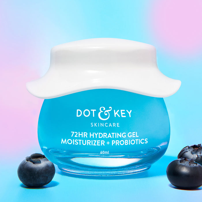 Dot & Key 72HR Hydrating Gel Moisturizer + Probiotics – Long-Lasting Hydration for Plump, Healthy Skin! Dot & Key 72HR Hydrating Gel Moisturizer + Probiotics – Long-Lasting Hydration for Plump, Healthy Skin!